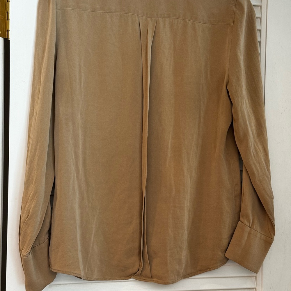 Barneys New York silk button down top - Picture 4 of 6